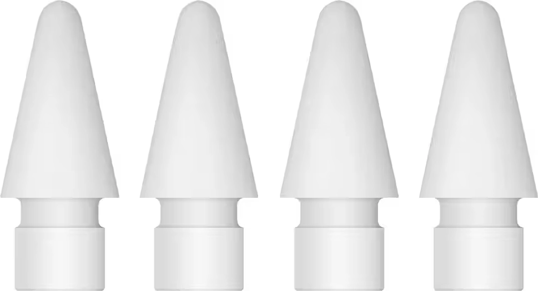 Apple - Pencil Tips - 4 pack - White