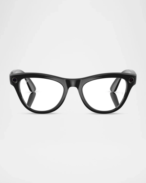 Ray Ban x Meta Smart Glasses RW4010 Cat-Eye (Black)