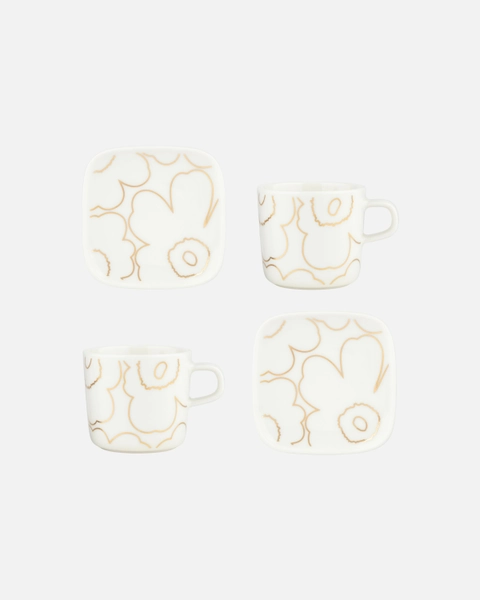 Marimekko Unikko Cup and plate set