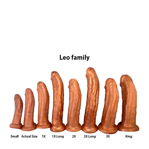 Leo Harness Dildo | Graphite / 1X / FlushCup