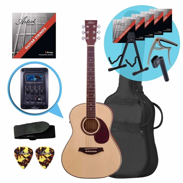 3/4 Acoustic Electric Guitar 
