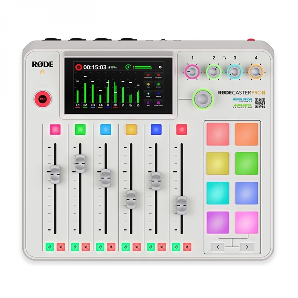 Rode RodeCaster Pro II, White at Gear4music