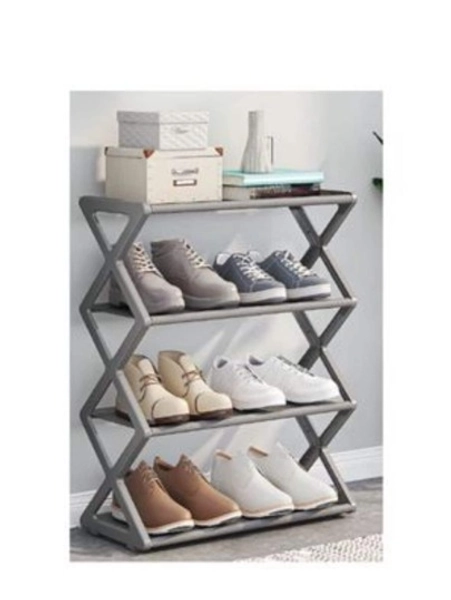 Sapateira Diamante Organizadora 4 Andares Plástico