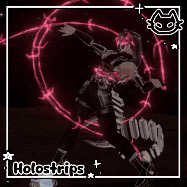 🌐 HOLOSTRIPS 🌐 BARBED WIRE RIBBON 🌐 CYBERWEAPON 