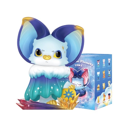 pop mart Yoki My Little Planet Series Exclusive Action Figure Box Toy Popular Collectible Art Toy Cute Figure Creative Gift, for Christmas Birthday Party Holiday