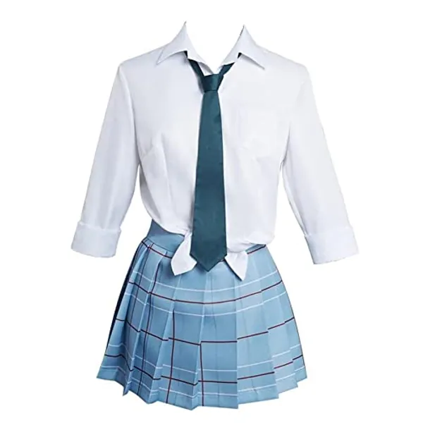 My Dress-Up Darling Kitagawa Marin Cosplay Kostüm Janpanse JK Schuluniform Full Set für Frauen Mädchen Halloween Karneval Fasching Outfit