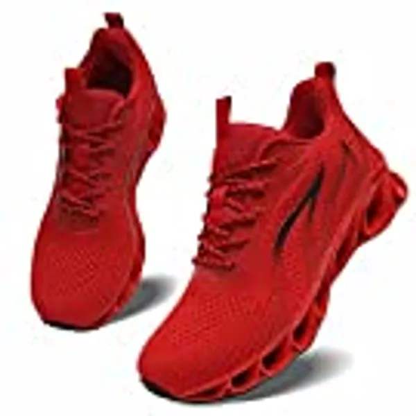 MAYZERO Women Running Shoes Non Slip Tennis Shoes Fashion Blade Sneakers Athletic Gym Shoes Casual Walking Shoes
