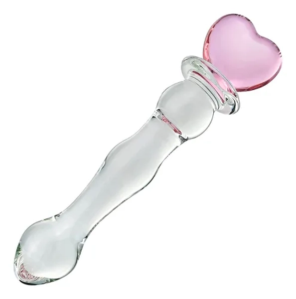 Dildo Consolador Vidrio Templado Sailor Moon Corazón Sextoys