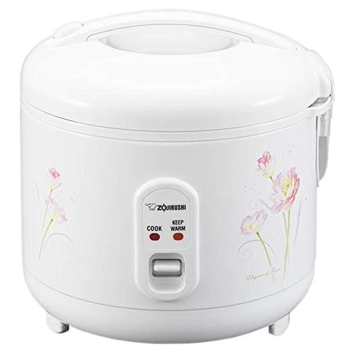 Zojirushi NS-RPC10FJ Rice Cooker and Warmer, 1.0-Liter, Tulip - Tulip - 5.5-Cup - Cooker and Warmer