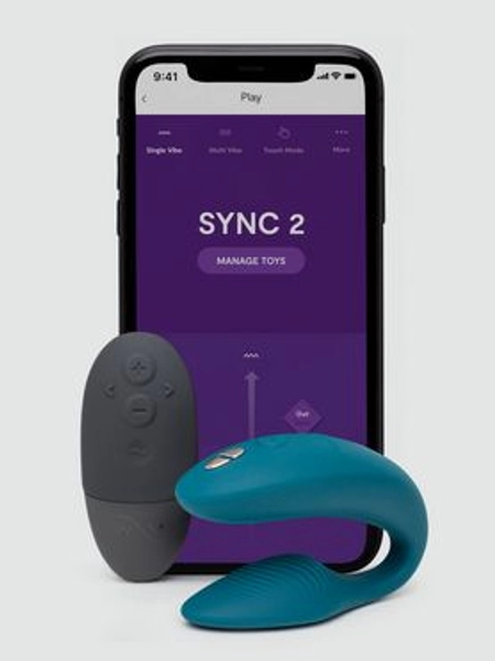 We-Vibe Sync 2 Remote Control and App Rechargeable Couple's Vibrator