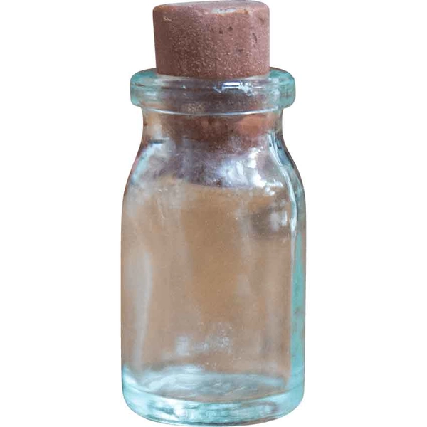 Small Glass Potion Bottle - Medieval Collectibles