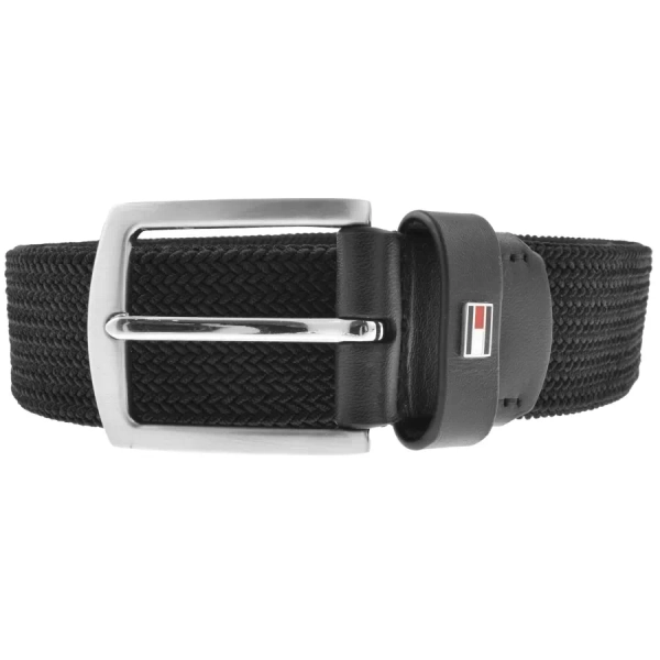 Tommy Hilfiger Denton Elastic 3.5 Belt Black
