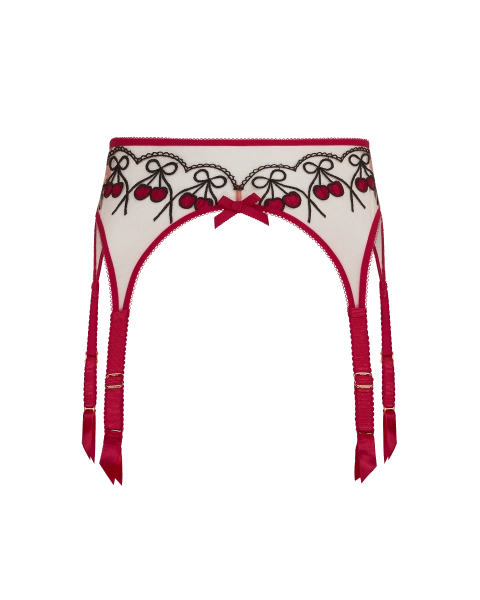 Avalee Suspender in Red |By Agent Provocateur