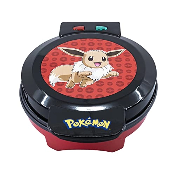 Uncanny Brands Pokémon Eevee Waffle Maker - Make Bounty Eevee Waffles - Kitchen Appliance