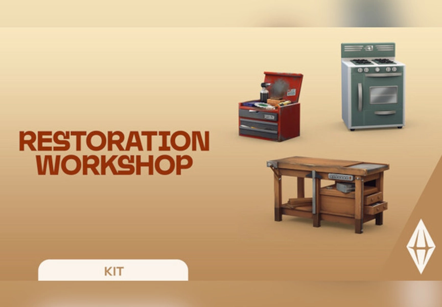  The Sims 4 - Restoration Workshop Kit DLC PC EA App CD Key