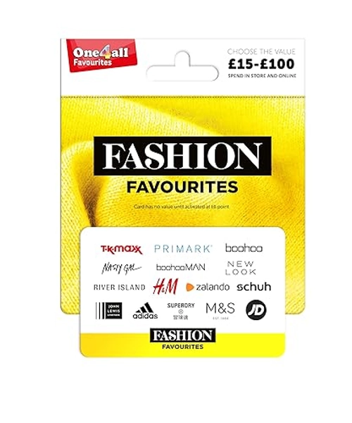 One4all Fashion Favourites - UK Redemption - Delivered by post
