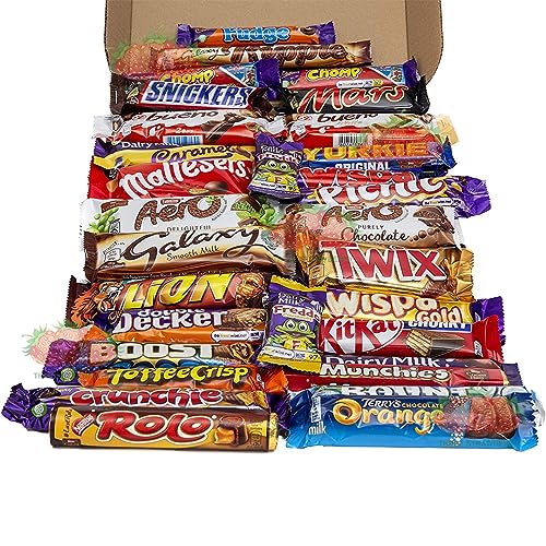 The Ultimate Hand Boxed Luxury Chocolate Hamper, 31 Different Full Size Bars