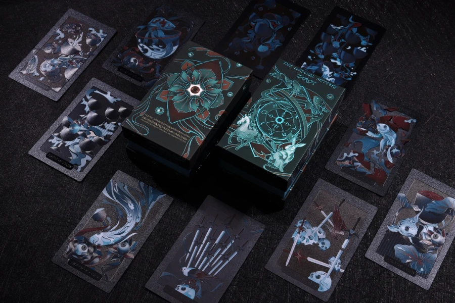 The Untamed Mystery Tarot the Noir Deck 78 Tarot Decks Booklet, Major and Minor Arcana - Etsy Canada