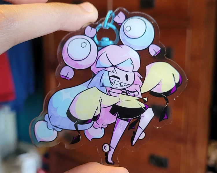 Iono (Pokémon SV) Acrylic Charm