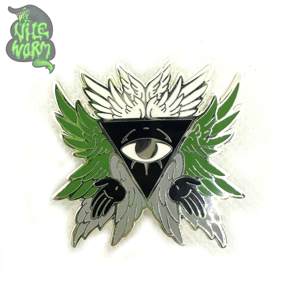 Demiromantic Pride Angel Enamel Pin | LGBT+ Angels