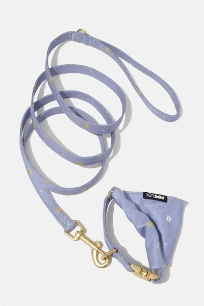 PUPFLEX Leash + Bandana Collar - Cottagecore by POPFLEX