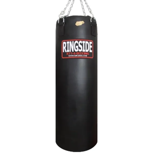Ringside 100-pound Powerhide Boxing Punching Heavy Bag (Soft Filled) Black, 100 LBS