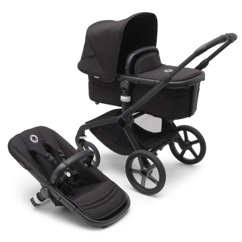Bugaboo Fox 5 - Black/Midnight Black | Boxing Day Sale | Baby Bunting AU