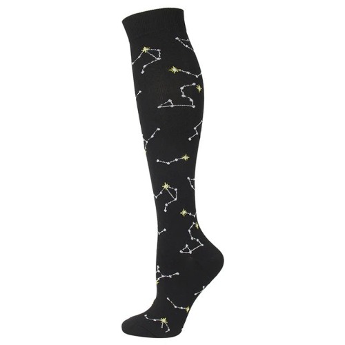 Constellation Pattern Knee High (Compression Socks) - S/M