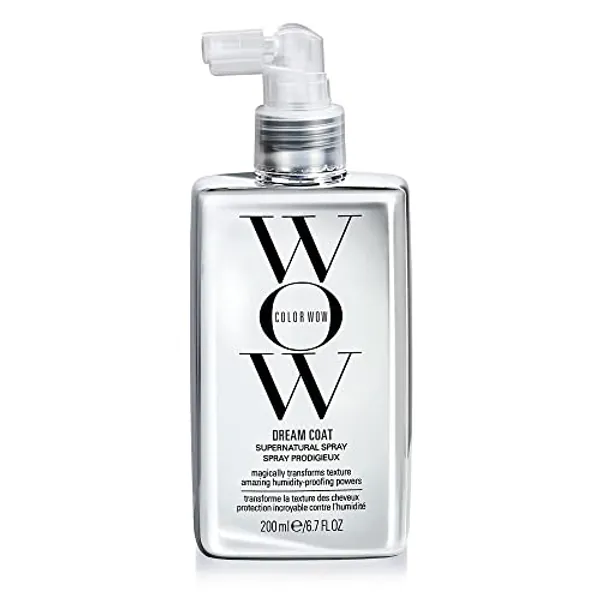 COLOR WOW Dream Coat Supernatural Spray - Anti-Frizz, Moisture Repellant with Anti-Humidity Technology, for Glass Hair Results