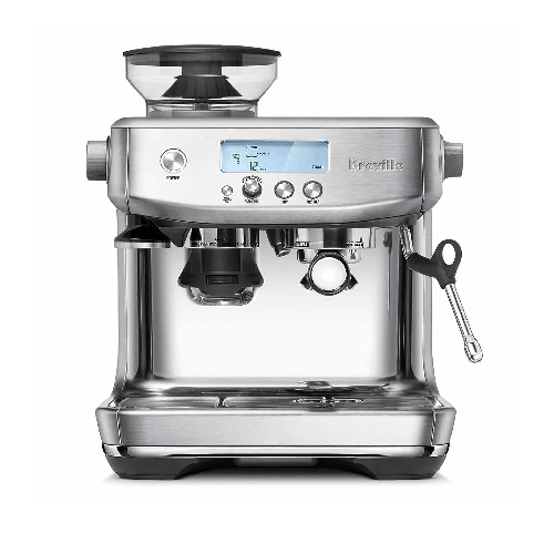 Breville BES878 Barista Pro Espresso Machine, Brushed Stainless Steel, Gray/Black