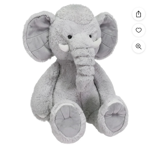 Elephant Plushie
