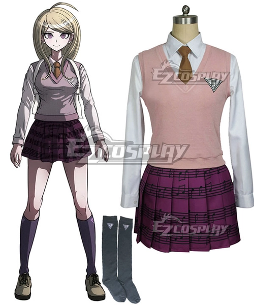 Danganronpa Dangan Ronpa V3: Killing Harmony Kaede Akamatsu Cosplay Costume - No Bag