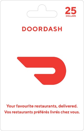 DoorDash Gift Card - 25 Standard