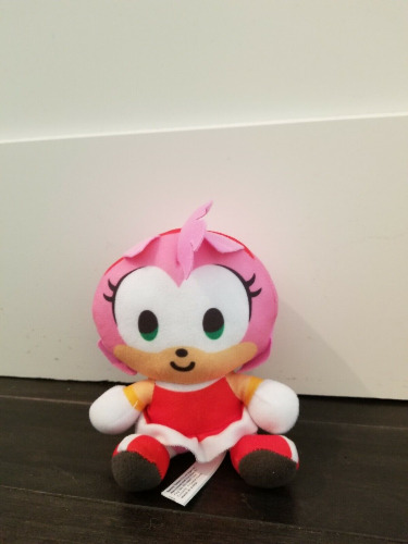 Amy Rose Sonic the Hedgehog Plush Doll Stuffed Toy Figure 6 inch Plush - New