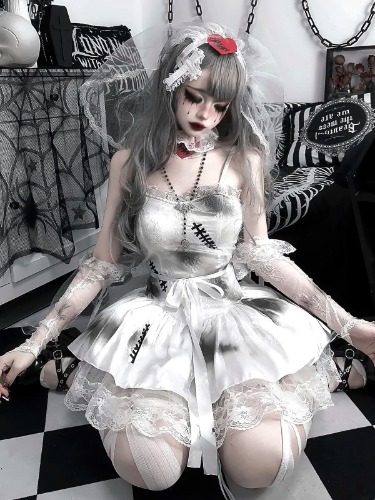 Haunted Angel Dress - White Version