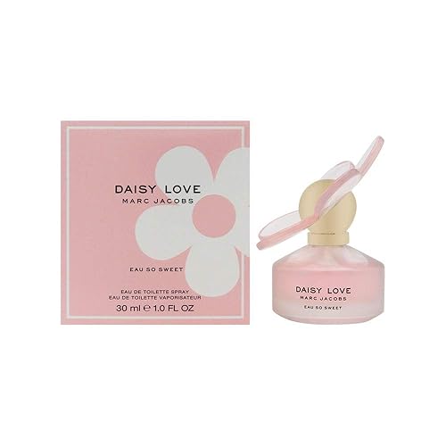 Marc Jacobs Daisy Love Eau So Sweet Eau De Toilette Spray For Women, 1.0 Ounce 0.06 pounds (3614227372290) - 29.6 ml (Pack of 1)