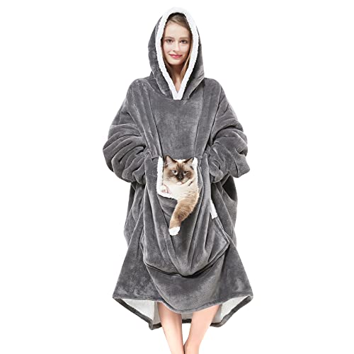 Cat & Mom Blanket Hoodie