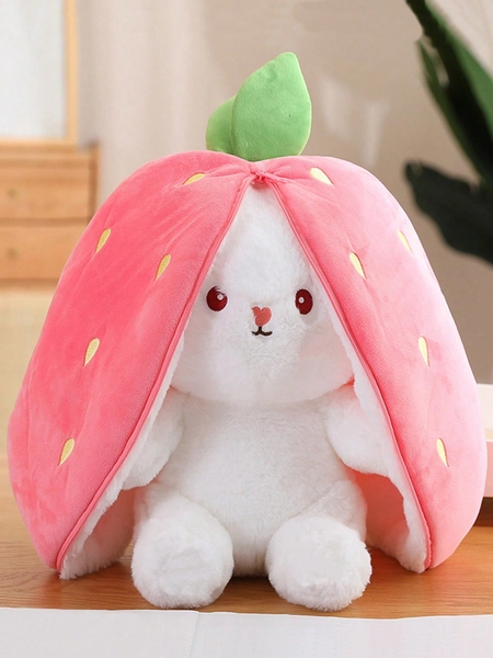 1pc Cute Strawberry Bunny Plush Toy
