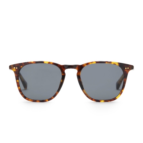 MAXWELL - AMBER TORTOISE + GREY POLARIZED SUNGLASSES | Default Title