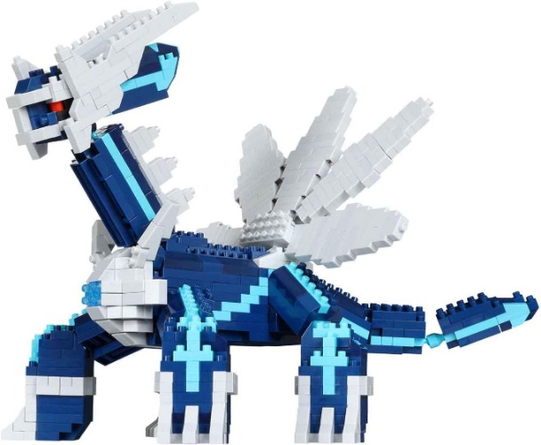nanoblock - Pokémon - Dialga DX, Pokémon Series Building Kit - Dialga Dx