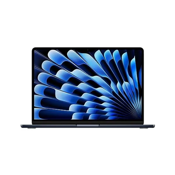Apple 2024 MacBook Air 13-inch Laptop with M3 chip: Built for Apple Intelligence, 13.6-inch Liquid Retina Display, 8GB Unified Memory, 256GB SSD Storage; Midnight, English