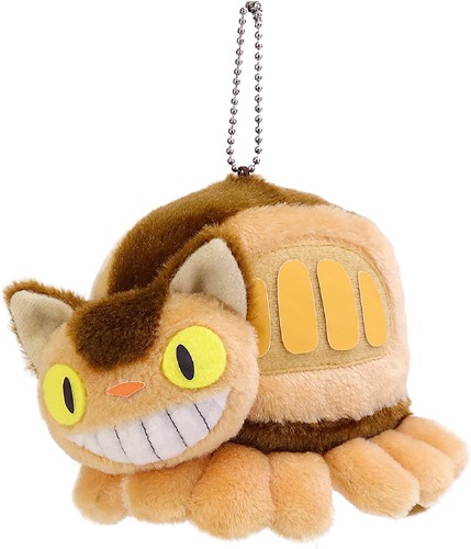Ghibli Goods Collection - Plush Badge - Nekobasu (Sun Arrow) - Brand New