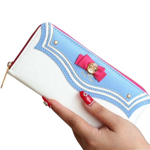 Magical Girl Wallet - White & Blue