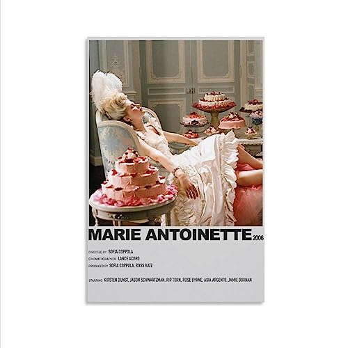 Vintage Movie Poster Marie Antoinette Love Movie Minimalist Art Poster (6) Canvas Poster Bedroom Decor Office Room Decor Gift Unframe-style 24x36inch(60x90cm) - 24x36inch(60x90cm) - Unframe-style