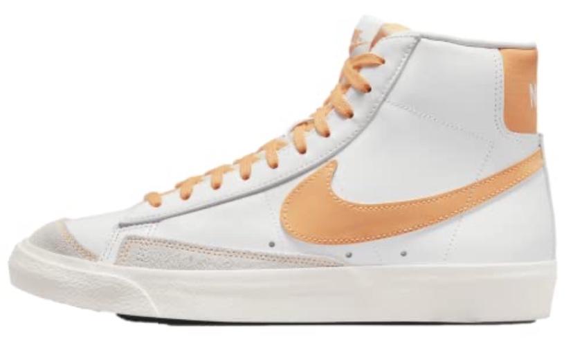 Nike womens Blazer Mid 77 - 7.5 - White/Peach Cream-sail