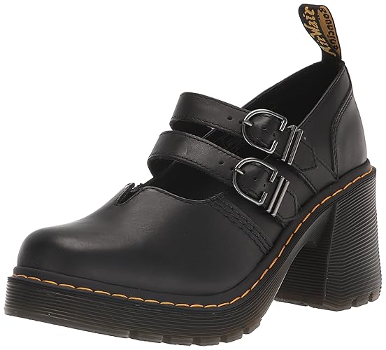Dr. Martens Women's Eviee Platform - 7 - Black Sendal