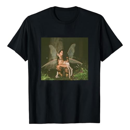 Black Shirt Cotton T-Shirt Album Cover Tee Crew Neck Fans Gift Tee-Shirt for Concert - Zsjshh10 - Medium