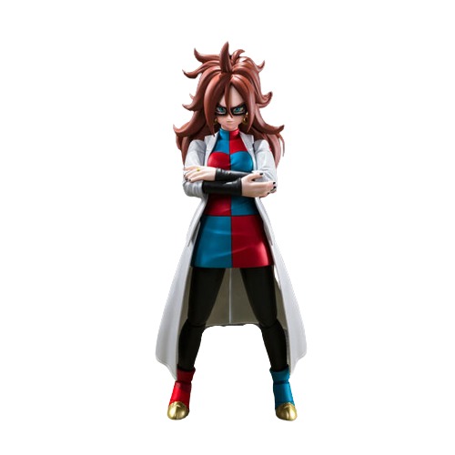 Dragon Ball FighterZ - Jinzouningen Nijuuichi-Gou (Android 21) - S.H.Figuarts - Lab Coat (Bandai Spirits) [Shop Exclusive] - Brand New