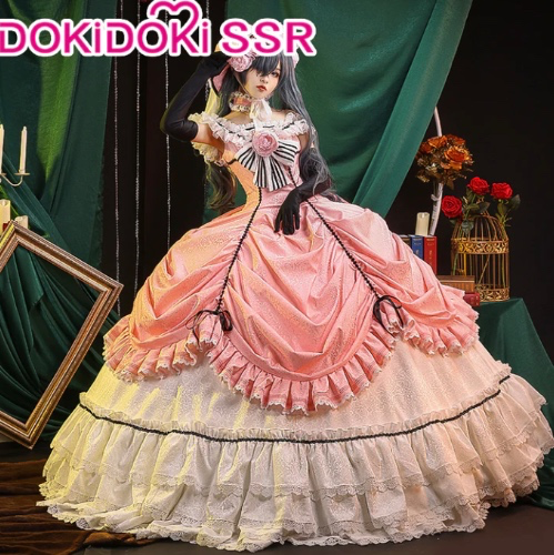 【In Stock】DokiDoki-SSR Anime  Black Butler Kuroshitsuji Ciel Phantomhive Lady Halloween | Advanced Long Version-M-PRESALE