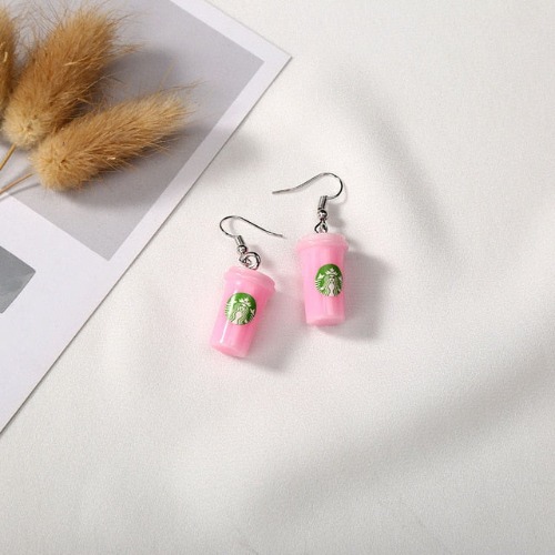 Venti Earrings - Pink